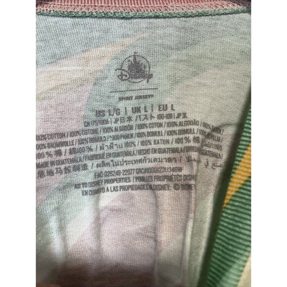 NWT Walt Disney World Spirit Jersey Unisex Large Green Pink Brown Swirl - Picture 9 of 10